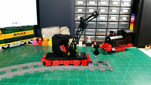 train-crane